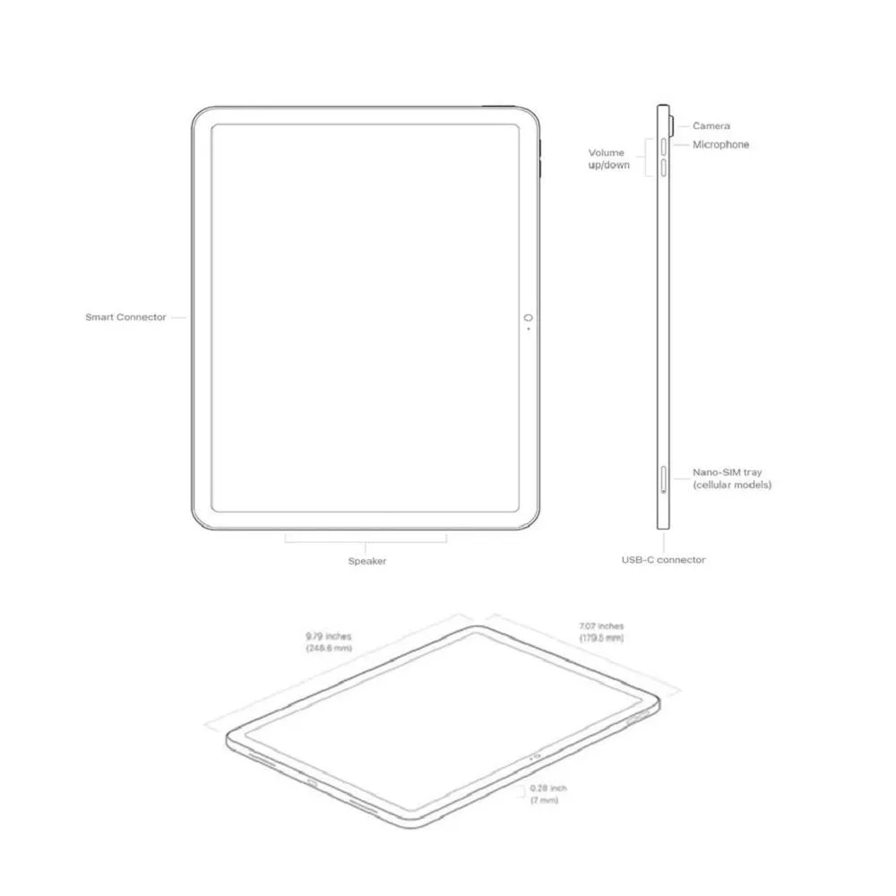 has los textos para producto de WooCommerce en el siguiente orden titulo, descripción larga, frase clave de enfoque, etiqueta de descripción y descripción corta Apple Ipad (10ª Generación) 10.9 Wi Fi 64Gb Silver - Image 4